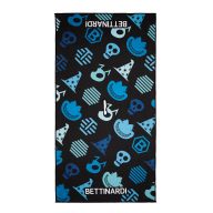 Bettinardi Multi-Icon Players Towel — Black/Blue, view 2 of 2