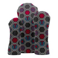 Bettinardi Multi-Hex Honeycomb T-Hive Wood Set (Red, White, and Blue), view 1 of 2