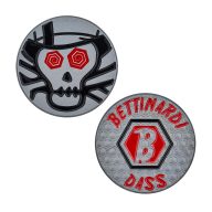 Bettinardi Voodoo Skull Ball Marker, view 1 of 3