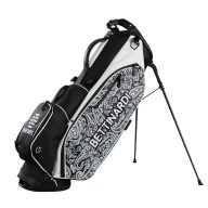 Bettinardi Paisley Stand Golf Bag — Black and White, view 1 of 3