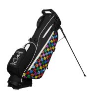 Bettinardi Bettinardi x MONOPOLY Game Pieces Vessel VLS Stand Bag (Black/Multi-Color), view 1 of 3