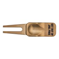Bettinardi Bettinardi x MONOPOLY Get out of Jail Free Divot Tool, view 3 of 3