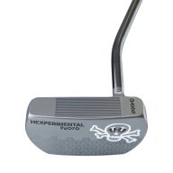 Bettinardi Hexperimental Proto Floating FIT Face Skull & Bones Black OX DASS, view 1 of 3