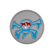 Bettinardi Graffiti Poison Skull & Bones Ball Marker, view 2 of 3