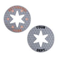 Bettinardi Tour Dept. Copper Star Ball Marker, view 1 of 3