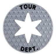 Bettinardi Tour Dept. Copper Star Ball Marker, view 3 of 3