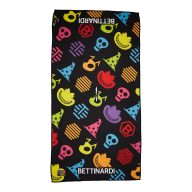Bettinardi Multi-Icon Players Towel (Black/Multi-Color), view 1 of 2