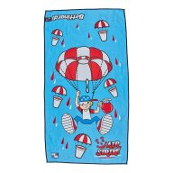 Bettinardi Airstrike Betti Boy Blue Razz Players Towel, view 1 of 2