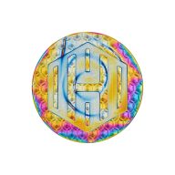Bettinardi British Championship DASS Groovy Rainbow PVD Ball Marker, view 3 of 3