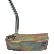 Bettinardi Lefty 1-of-1 DASS Tour Dept. T-Hive Eyes Wizard Steel Patina Queen B 6, view 1 of 3
