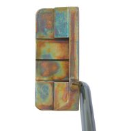 Bettinardi Lefty 1-of-1 DASS Tour Dept. T-Hive Eyes Wizard Steel Patina Queen B 6, view 2 of 3