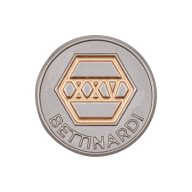 Bettinardi 25th Anniversary 1 Inch 303SS Mokume Insert Ball Marker, view 3 of 3