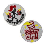 Bettinardi Party On!™ Cowboy Cliff Ball Marker, view 1 of 3