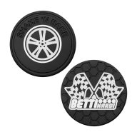 Bettinardi Checkered Flag Black Magic Ball Marker, view 1 of 3