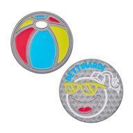 Bettinardi Beach Ball Bomb Ball Marker, view 1 of 3