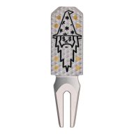 Bettinardi Money Eyes Wizard Brass Plugs Divot Tool, view 2 of 3