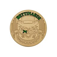 Bettinardi Gangster Cat Brass Ball Marker, view 3 of 3