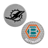 Bettinardi Miami Dolphins Ball Marker, view 1 of 3