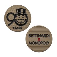 Bettinardi Bettinardi x Monopoly 90th Anniversary Gold Flame Ball Marker, view 1 of 3
