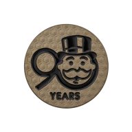 Bettinardi Bettinardi x Monopoly 90th Anniversary Gold Flame Ball Marker, view 2 of 3