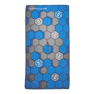 Bettinardi 3D Hex B Blue and Gray Players Towel, view 2 of 2