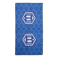 Bettinardi Script Hex B Drip Navy and Red Players Towel, view 2 of 2