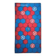 Bettinardi 3D Hex B Navy and Red Players Towel, view 2 of 2