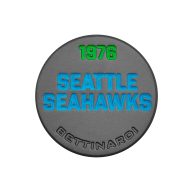 Bettinardi Seattle Seahawks Classic Mark Retro Ball Marker, view 3 of 3