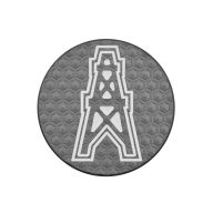 Bettinardi Houston Oilers Classic Mark Retro Ball Marker, view 2 of 3