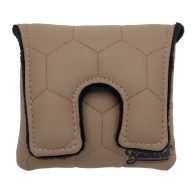 Bettinardi Script Quilted Hex Center Shaft — Tan/Navy, view 2 of 6