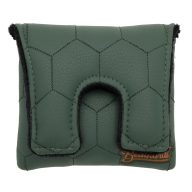 Bettinardi Script Quilted Hex Center Shaft — Green/Tan, view 4 of 6