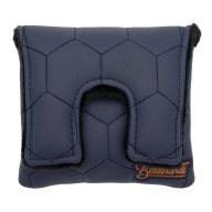 Bettinardi Script Quilted Hex Center Shaft — Navy/Tan, view 6 of 6