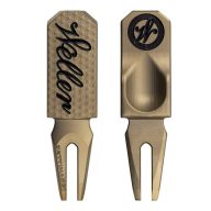 Bettinardi Weller x Bettinardi Gold Flame Divot Tool, view 1 of 3