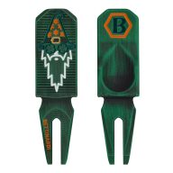 Bettinardi St. Patrick's Day Shamrock Eyes Wizard Divot Tool, view 1 of 3