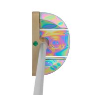 Bettinardi St. Patrick's Day Antidote SB5 Rainbow Tie-Dye PVD Limited, view 2 of 3