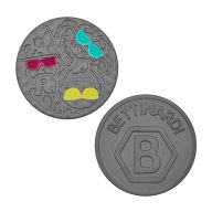 Bettinardi Galactic Groove Black Ox Sunglasses Multi Icon Ball Marker, view 1 of 3