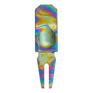 Bettinardi Peace Eyes Lucky Cat Rainbow PVD Divot Tool, view 3 of 3