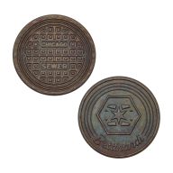 Bettinardi Chicago Manhole Ball Marker, view 1 of 3
