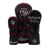 Bettinardi Malbon x Bettinardi Gangster Buckets Maroon & White Plaid, view 2 of 2