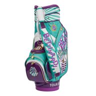 Bettinardi Tour Dept. T-Hive Lucky Cat Staff Bag — Teal/Purple, view 1 of 3
