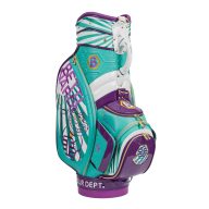Bettinardi Tour Dept. T-Hive Lucky Cat Staff Bag — Teal/Purple, view 2 of 3