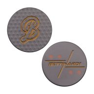 Bettinardi Wordmark Diamond Blast Copper Plug Ball Marker, view 1 of 3