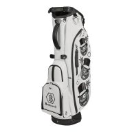 Bettinardi Grayscale Gangster Bomb Vessel Player V 6-Way Bag — White, view 2 of 3