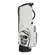 Bettinardi Grayscale Gangster Bomb Vessel Player V 6-Way Bag — White, view 3 of 3