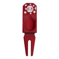 Bettinardi 4th of July Fireworks Distressed Red Armor Divot Tool, view 3 of 3