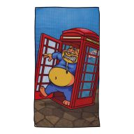 Bettinardi British Championship Phone Booth Fat Cat Towel, view 1 of 2