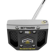 Bettinardi Junior Series MB1 Zero-Torque Mallet Putter (Black/Yellow), view 1 of 3