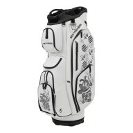 Bettinardi Poison Lucky Stinger Vessel Lux Pro Cart XV 2.0 Bag — White/Gray, view 1 of 3