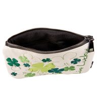 CMC Design Live Lucky Valuables Pouch — White & Green, view 2 of 3