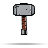 RSVLTS Avengers Mjolnir, view 1 of 2